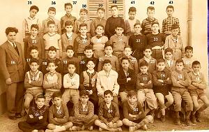 ECOLE MAZEL DE SAINT DENIS DU SIG GARCONS 1950 XXX